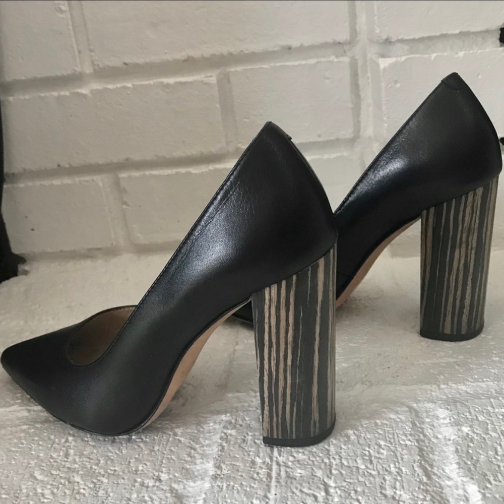 Pour la Victoire block heel pumps